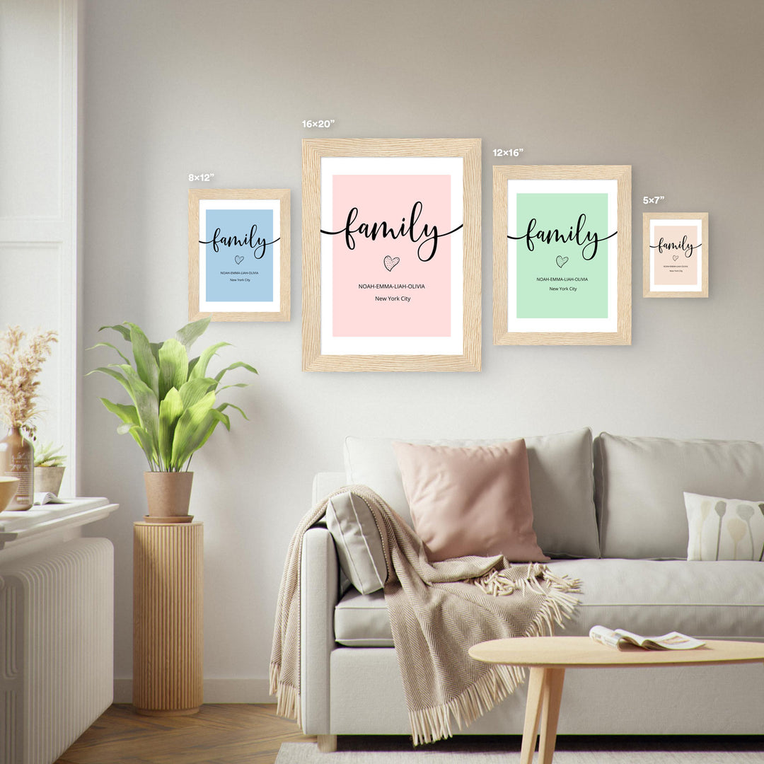"Family Heritage" Framed Poster